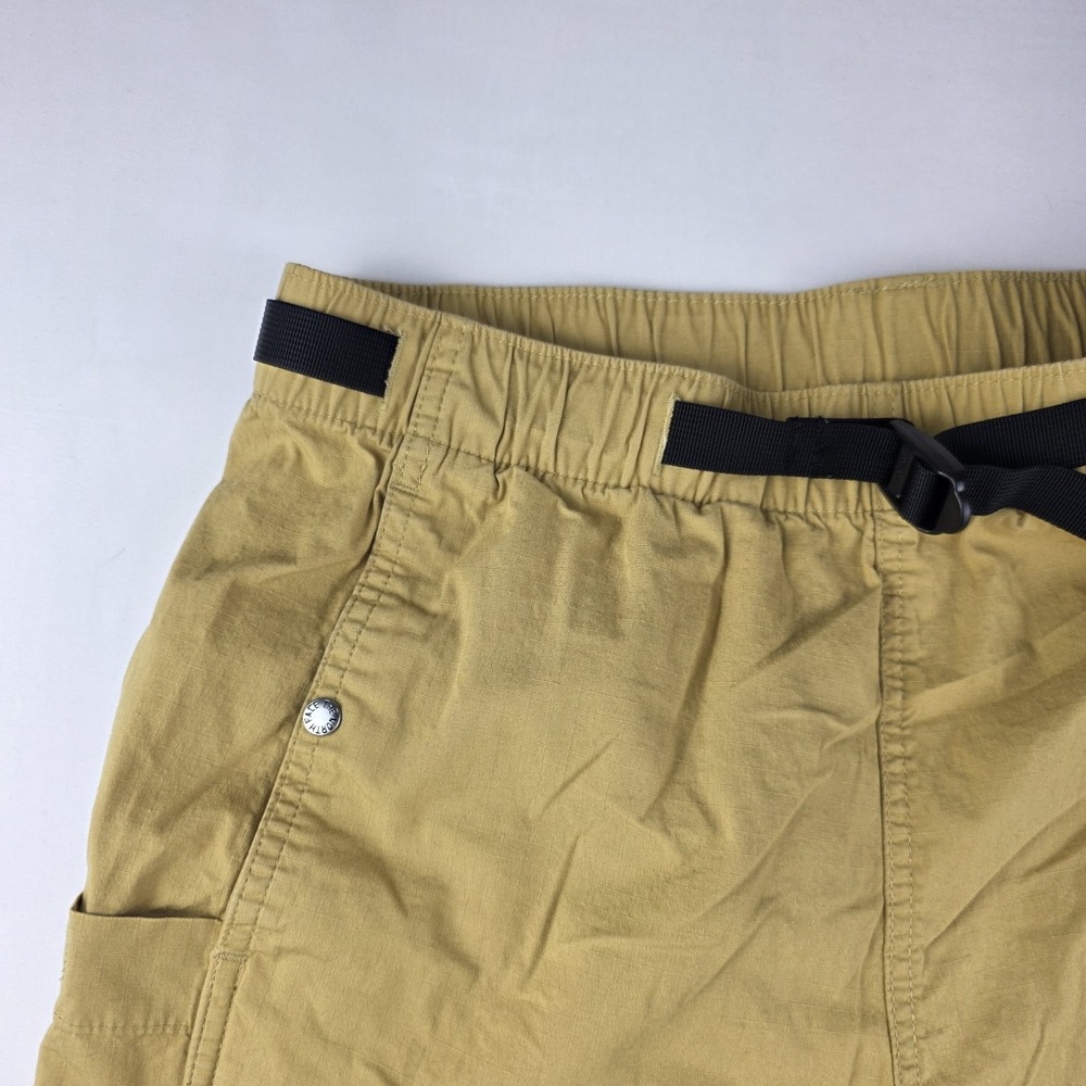 The North Face Tan Mens M  Ripstop cotton Belted Outdoor Hiking Cargo Shorts - Picture 2 of 13